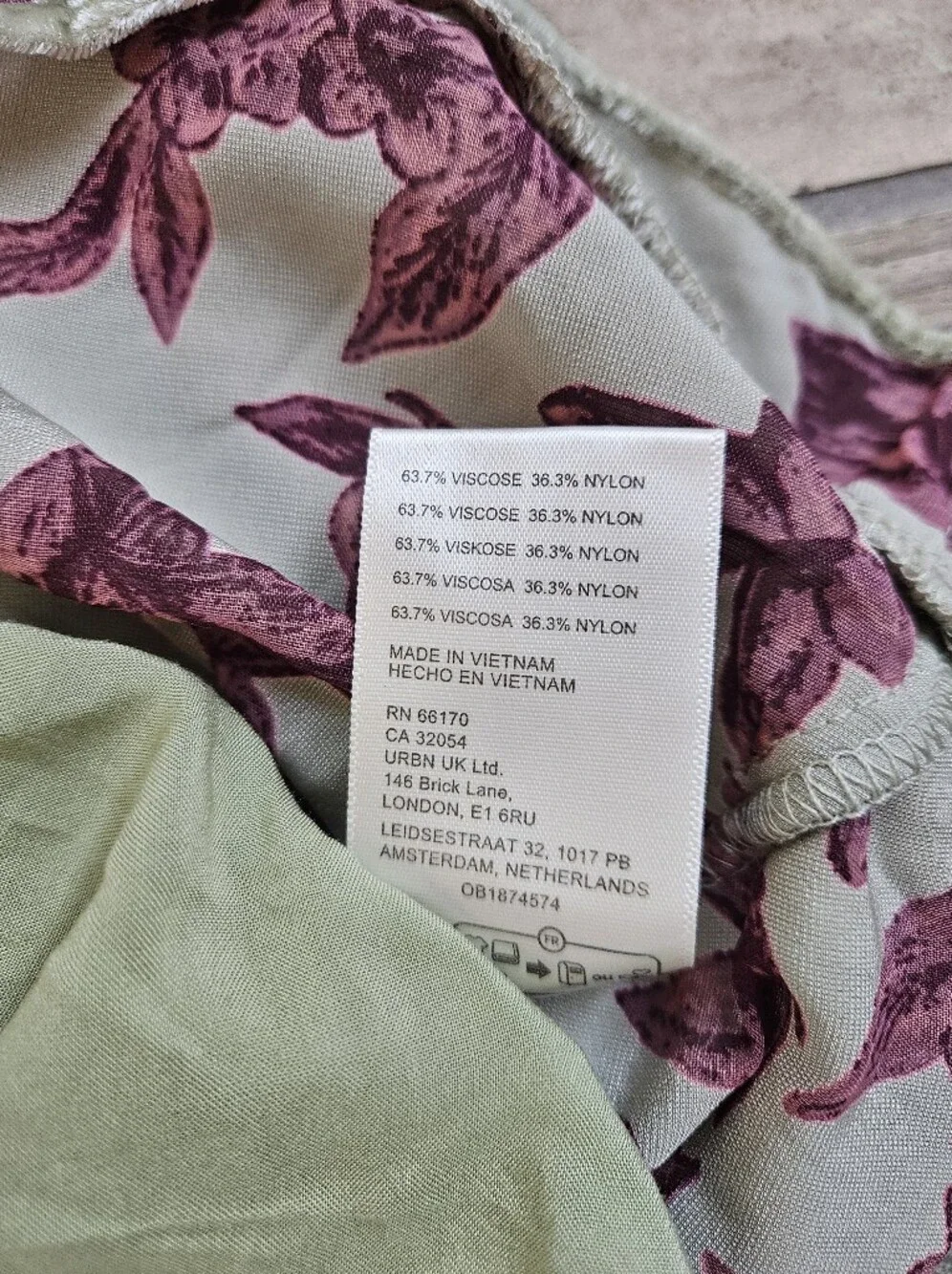 Free People Botanical Blooms Mini Dress